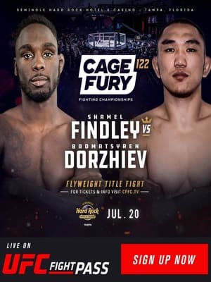 Poster CFFC 122 Gunnison vs. Watley 2023