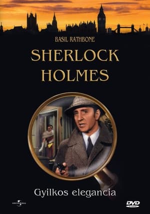 Poster Sherlock Holmes: Gyilkos elegancia 1946