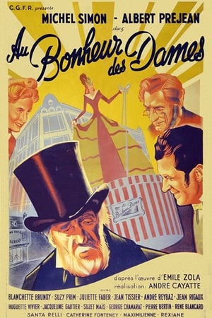 Poster Au Bonheur des Dames 1943