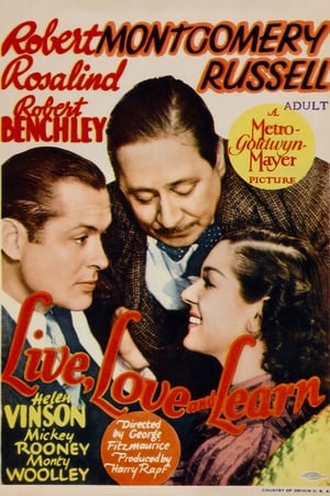 Poster Live, Love and Learn 1937