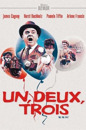 Poster Un, deux, trois 1961