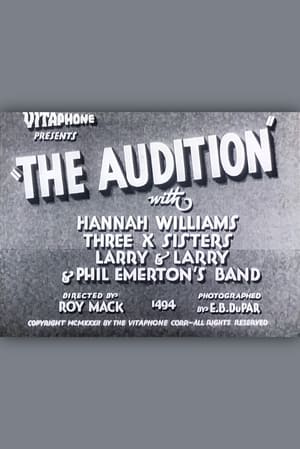 Poster The Audition 1933