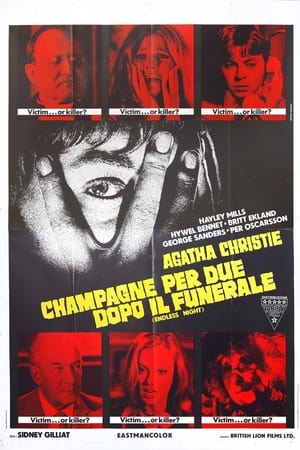 Poster Champagne per due dopo il funerale 1972