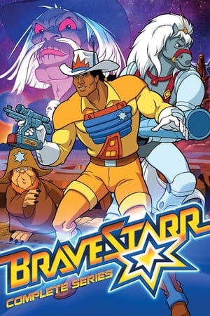 Poster BraveStarr Musim ke 1 1987