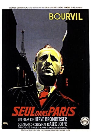 Poster Seul dans Paris 1951