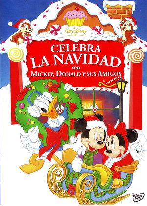 Poster Celebra la navidad con Mickey, Donald y sus amigos 2000