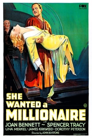 Poster She Wanted a Millionaire (1932)