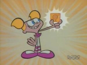 Dexter's Laboratory Golden Diskette