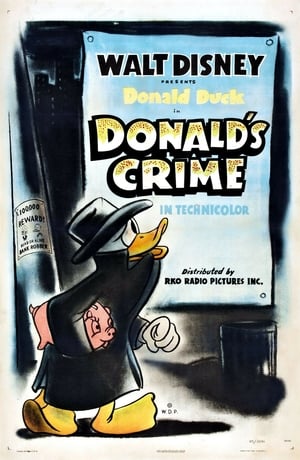 Poster Donald's Crime (1945)