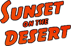 Sunset on the Desert