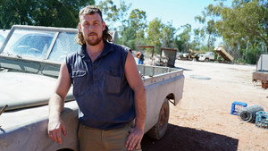 Outback Opal Hunters Pegged in and Pinned Down