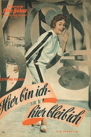 Poster Hier bin ich – hier bleib ich 1959