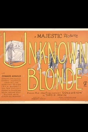 Unknown Blonde poster