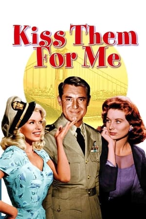 Poster Kiss Them for Me 1957