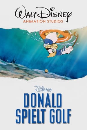 Poster Donald spielt Golf 1938
