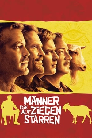 Poster Männer die auf Ziegen starren 2009