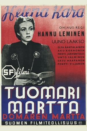 Poster Tuomari Martta (1943)