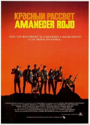 Poster Amanecer rojo 1984