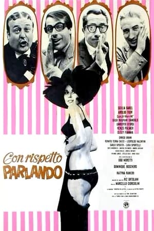 Poster Con rispetto parlando (1965)