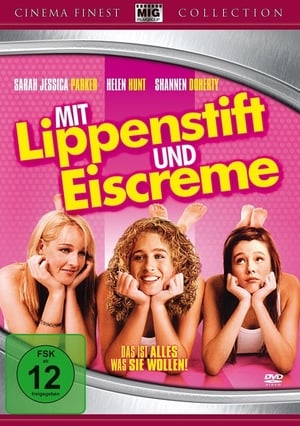 Poster Mit Lippenstift und Eiscreme 1985