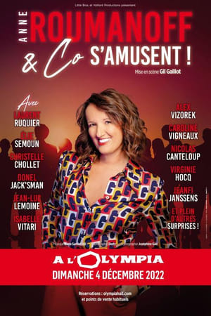 Poster Anne Roumanoff & co s'amusent ! 2022