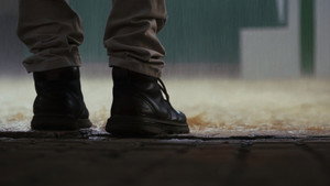 The downpour backdrop
