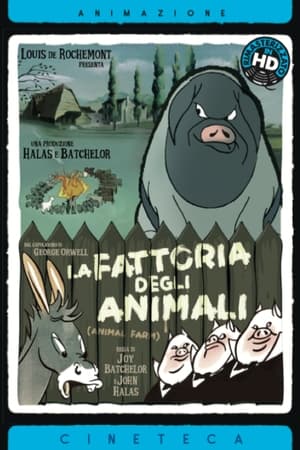 Poster La fattoria degli animali 1954