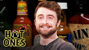 Image Daniel Radcliffe Catches a Head Rush While Eating Spicy Wings