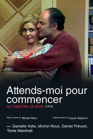 Poster Attends-moi pour commencer (1984)