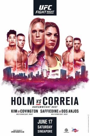 Poster UFC Fight Night 111: Holm vs. Correia (2017)