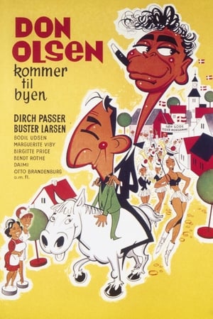 Poster Don Olsen kommer til byen 1964