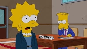 The Simpsons Season 24 :Episode 16  Dark Knight Court