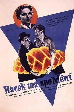 Poster Racek Is Late (1950)