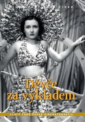 Poster Děvče za výkladem (1937)