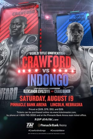 Poster Terence Crawford vs. Julius Indongo (2017)