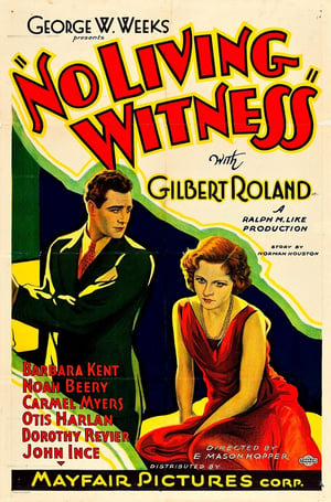 No Living Witness poster