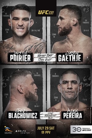 Poster UFC 291: Poirier vs. Gaethje 2 2023