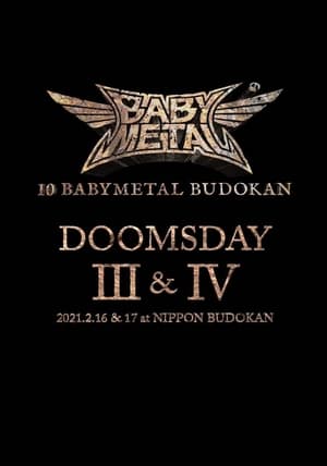 Poster 10 BABYMETAL BUDOKAN - DOOMSDAY III & IV (2021)