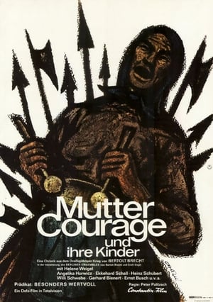 Poster Mother Courage and Her Children 1961