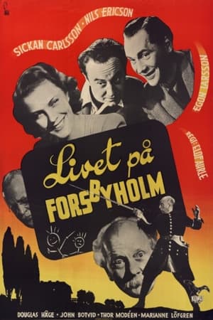 Poster Livet på Forsbyholm (1948)