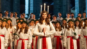 Luciamorgon från Visby