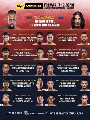 Image ONE Friday Fights 9: Eersel vs. Sinsamut 2