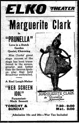 Poster Prunella (1918)