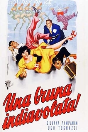 Poster Una bruna indiavolata! 1951