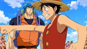 One piece วันพีช ตอนที่ 492 พากย์ไทย ตอนพิเศษ! ลูฟี่และโทริโกะ! เทียบท่า,เกาะนักชิม นักล่าอาหาร โทริโกะ ปรากฏตัว