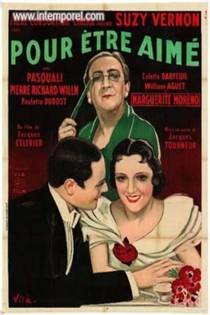 Poster Pour être aimé 1933