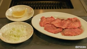 Solitary Gourmet Special Salted Beef Tongue and Kainomi of Higashi-Yamato City, Tokyo