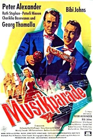 Poster Musikparade 1956