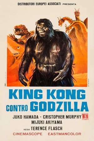 Poster di King Kong contro Godzilla