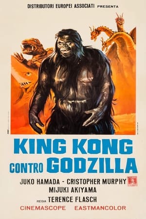 Poster King Kong contro Godzilla 1969